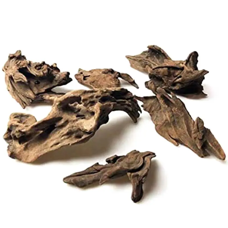 Large Natural Driftwood Branches Reptiles Aquarium Fish Tank Decoration Fish Tank Cave Hideout Wood Decor Driftwood