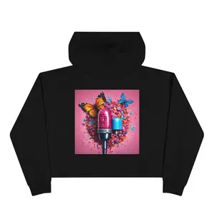 ASMR Candy Crop Hoodie