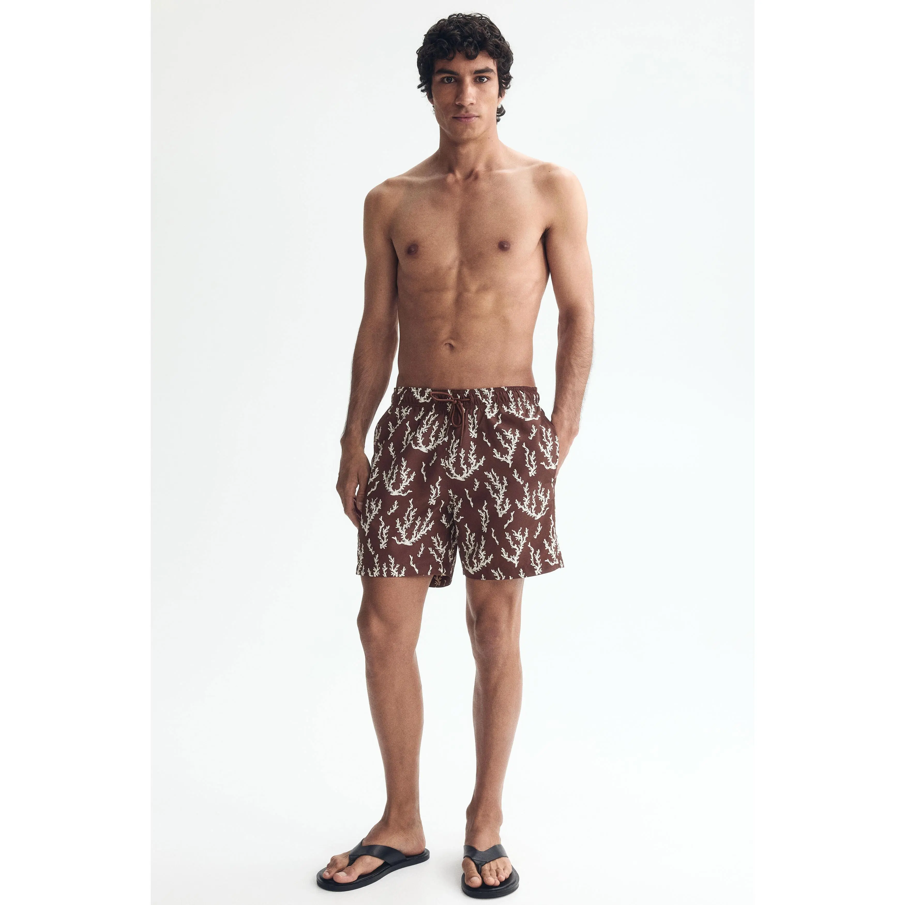 H&M Patterned swim shorts