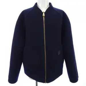 Pre-owned Louis Vuitton Wool Small Leather Goods Double Face Reversible Jacket