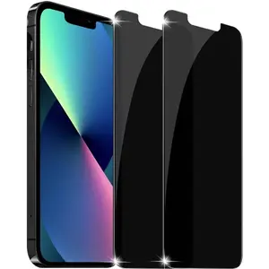 2 Pack for iPhone 16e / iPhone 14 /iPhone 13 /iPhone 13 Pro Privacy Screen Protector, Anti Spy Privacy Screen for iPhone 14/13/13 Pro/16e Accessories, Private Case Friendly Film