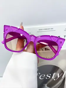 New Cat Eye Fashion Glasses, Trendy Casual Eyeglasses, Candy Color Match, Unisex Daily Casual Wear, Stylish Decorative Eyewear for Men and Women