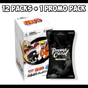 KAYOU Naruto Smriti Collectible Card- Chapter Jin Series 2 English box (W/ promos)