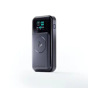 PowerX Power Bank, 250W 4-in-1 25,000mAh Laptop Portable Charger (91.25wh) with  Magnetic Wireless Charging for smartphone, Samsung, MacBook, DJI, AirPods and More.