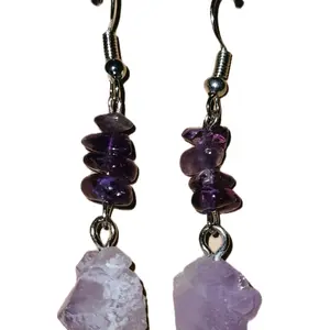 purple amethyst earrings
