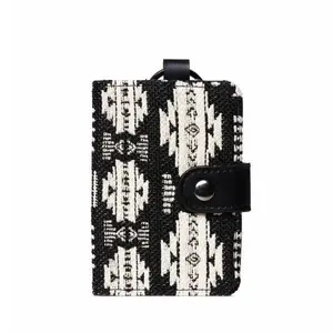 Tribal PU Leather Crossbody Bag for Women AZTEC Pattern Large Capacity with Removable Key Ring & Clear Card Slot Durable Practical Design Ideal for Shopping