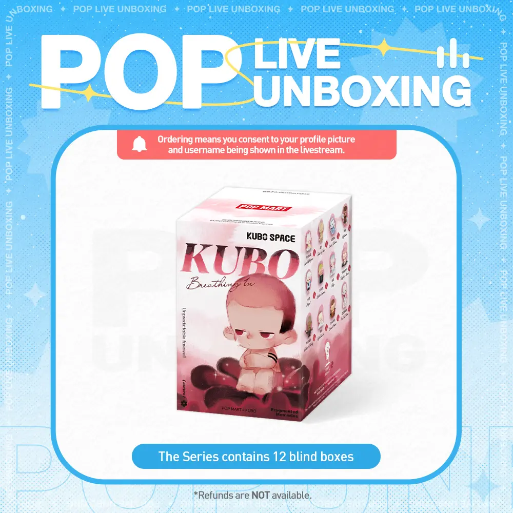 [POP NOW] KUBO Breathing In Series Figures, Blind Box, Mystery Box