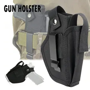 Universal Gun Holster With Mag Pouch ConcealedCarry Inside Or Outside Waistband Pistols HolstersRight And Left Hand Draw Holster MenWomenBlack adjustable shoulder bag