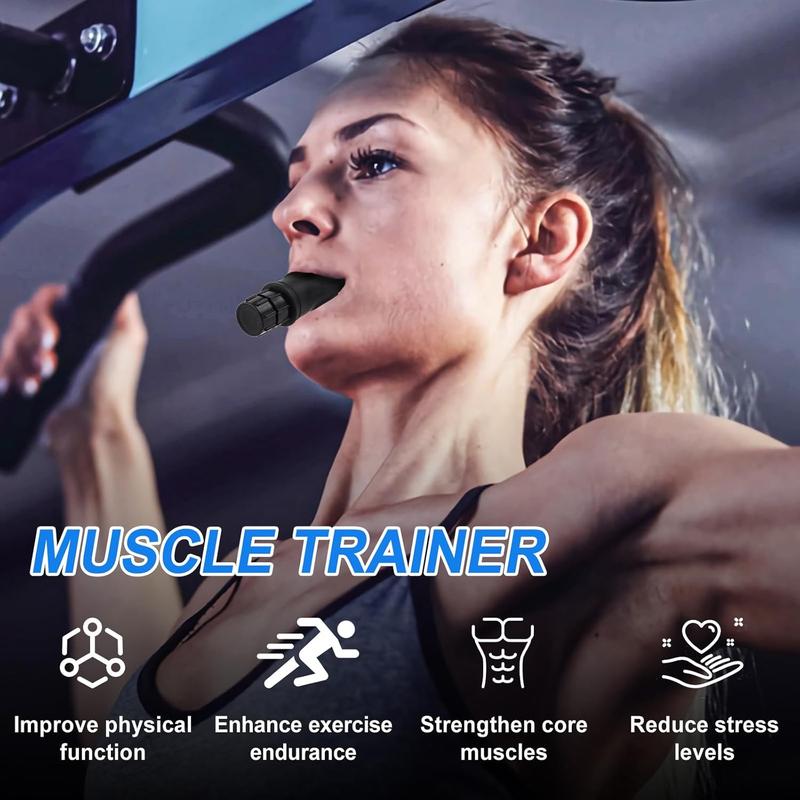 Portable Breathing Trainer with Adjustable Resistance Settings for Enhanced Strength and Endurance, Exercise Trainer - Lightweight, Easy to Clean Portable Breathing Trainer with Adjustable Resistance Settings for Enhanced Strength and Endurance, Exercise Trainer - Lightweight, Easy to Clean