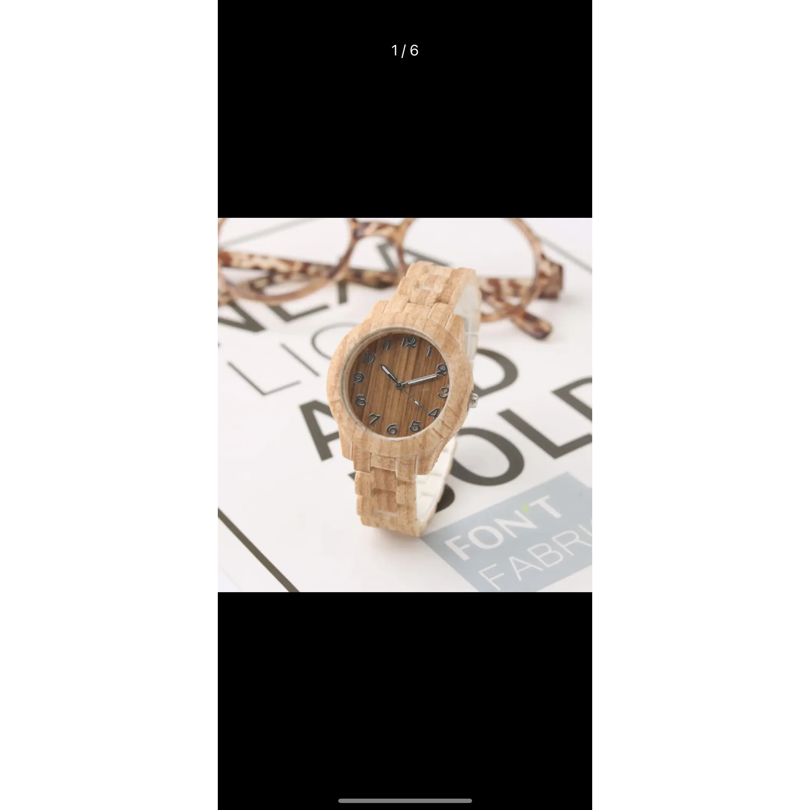 Wooden watches