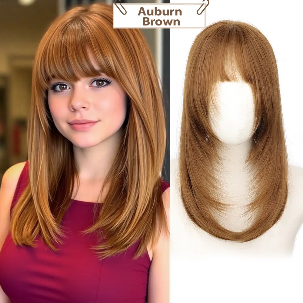 18 Inch Auburn Brown