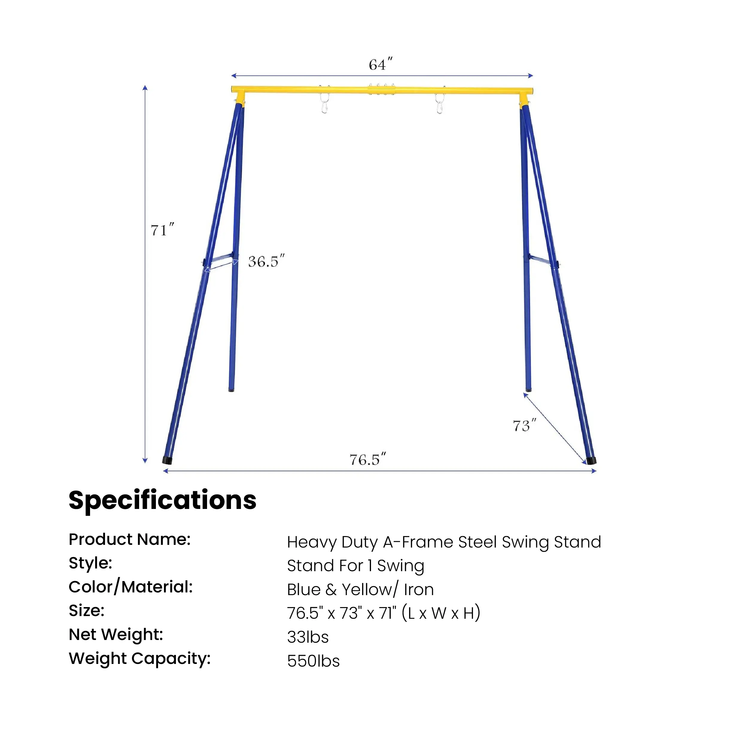 Swing Frame Fits 1 Swing