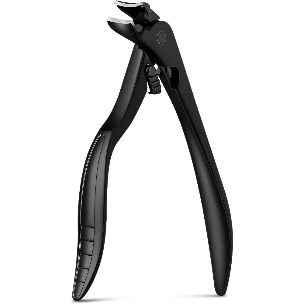 Long Handled Toenail Clippers for Seniors, Long Reach Angled Curved Blade Toenail Clippers for Thick Toenails, Heavy Duty Toe Nail Clippers for Elderly, Men, Women, Toenail Trimmer, Nail Care Tool, Pedicure Foot