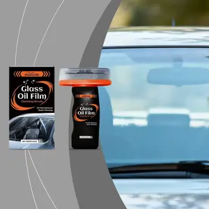 Homonth Glass Oil Film Cleaning Brush, Windshield Rearview Mirror Water Stain Dirt Cleaner, Shine Clean Wipe, Automotive Detailing Tool