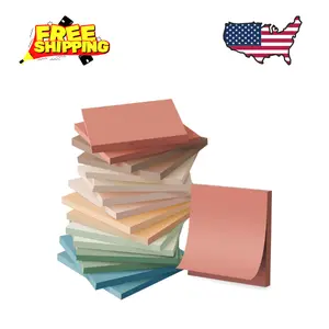 (16 Pack) Sticky Notes 3x3, Vintage Colors