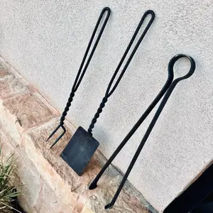 Kitchen Forged Cooking Utensils - Set of 3 Oil