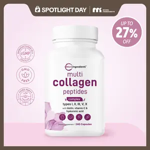 Micro Ingredients Multi Collagen Complex, 240 Capsules