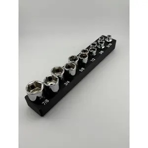 Harbor Freight Icon 3/8'' Shallow Socket Staggered Bin – Gridfinity 3D Printed Organizer