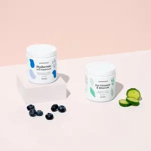 Eye Vitamins & Minerals (60 Tablets) and Hyaluronic Acid Supplement (120 Softgels) Bundle - Multivitamin, Eyes, Mind, Body, Anti-Aging, Dry Eye Supplements,  Healthcare