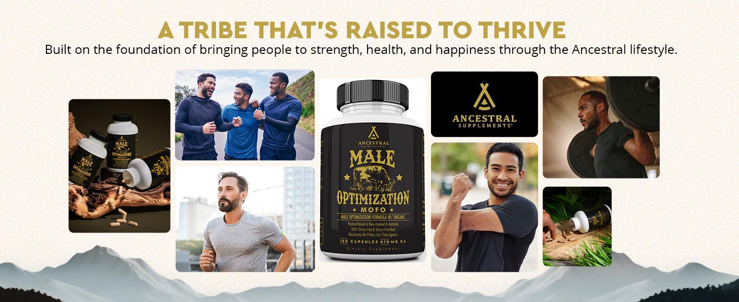 Ancestral Supplements MOFO-  180 Capsules Supports Energy Production Detoxification Digestion Immunity Full Body Wellness Non-GMO Freeze Dried Liver Health Supplement