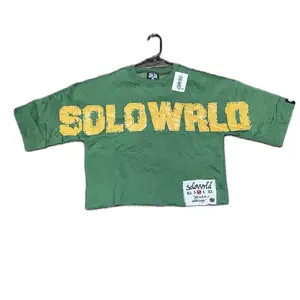 Solosociety crop tee Streetwear Tshirt