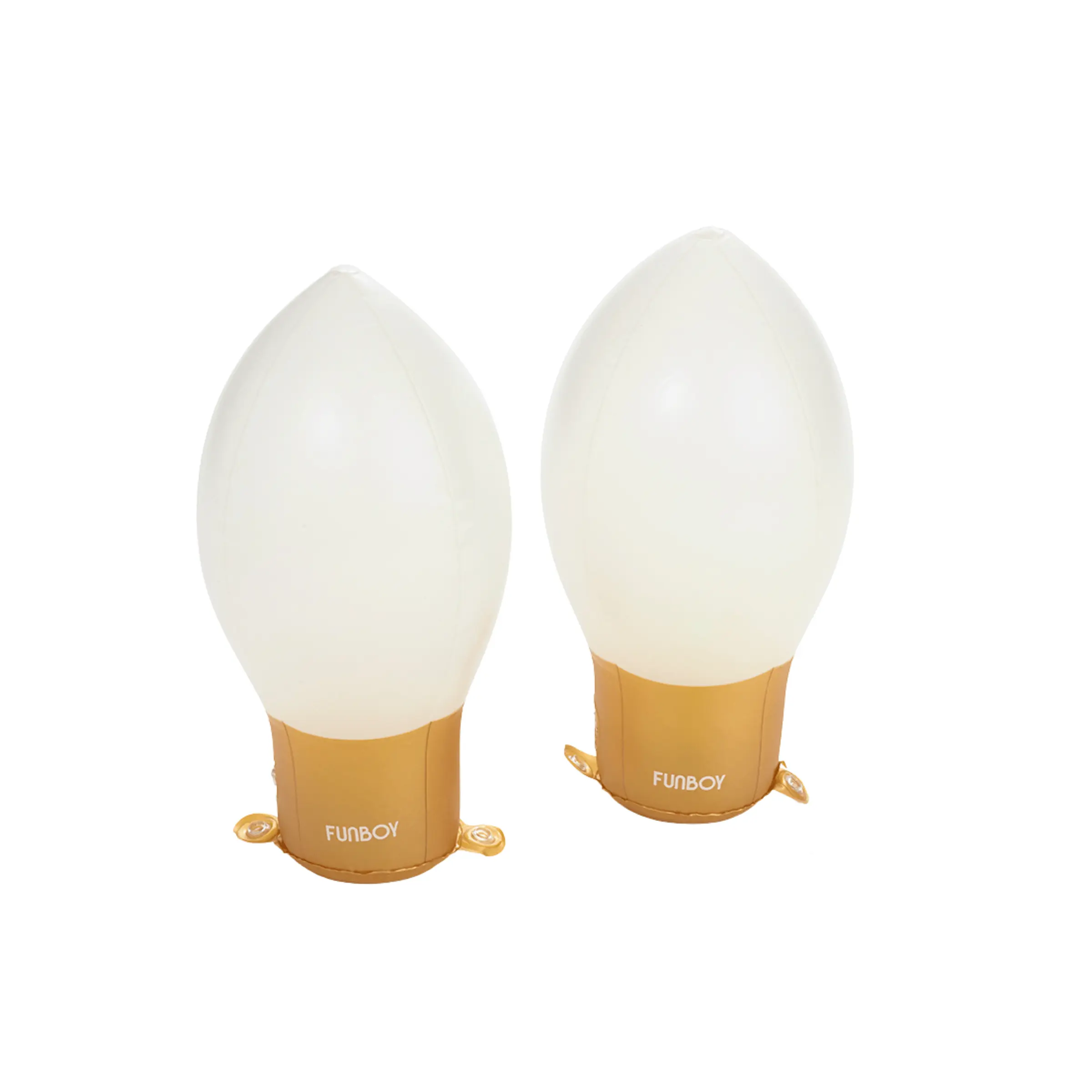 Inflatable Christmas Bulbs Light Up 2-Pack Set