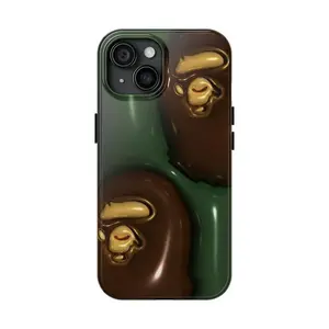 Grey Bape Milo Phone Case Cover for iPhone 16 15 14 13 12 11 Plus Pro Max Case Phone Cases Phone Cover Hard Case Tough 2-piece Phone Case