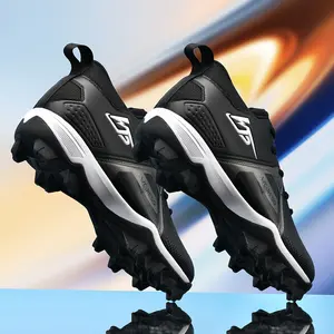 WEJIESS Men's Professional Baseball Shoes For Competition Training, AG Spiked Shoes, Anti-slip Breathable Sport Outdoor Lawn, Lightweight Women's Neutral Running Unisex Water Mesh safety shoe Sneaker Golf casual quick Quick-Dry Non-Slip Aqua Peloton