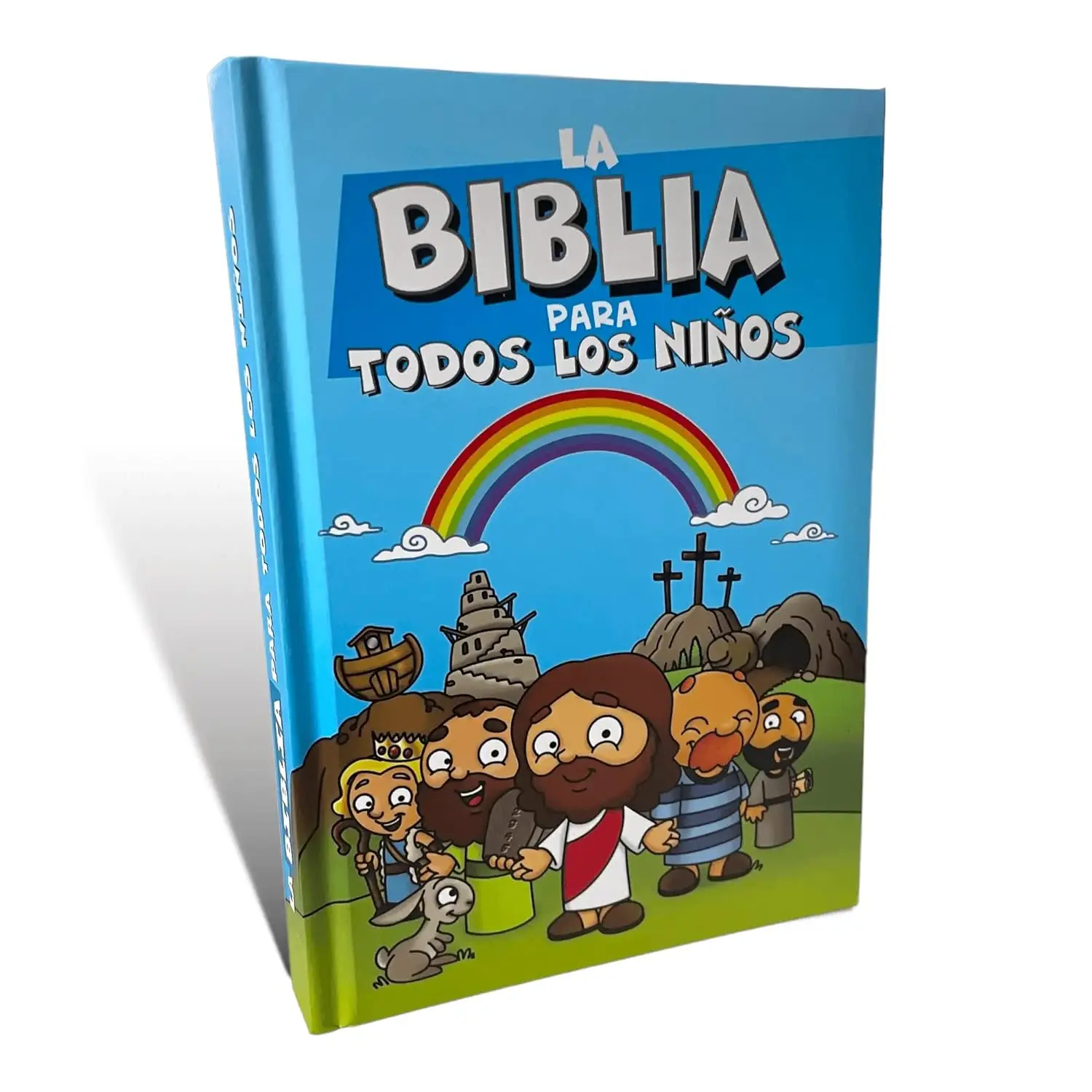 La Bíblia para todos los niños ilustrada tapa  alcochonada