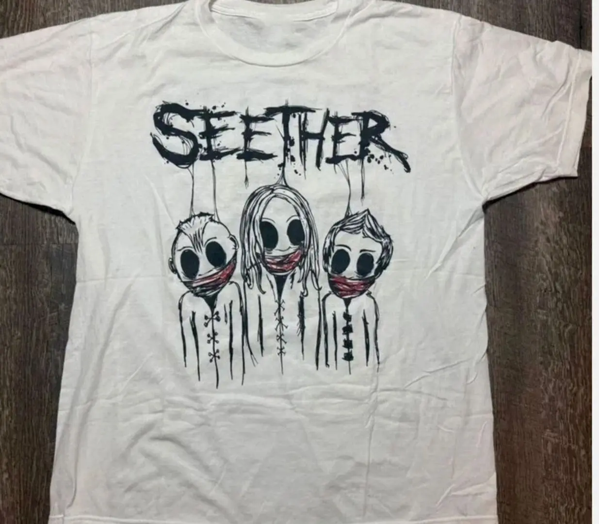 Seether Band Short Sleeve Gift For Fan Music T-Shirt S-5XL Full Size SC470 O