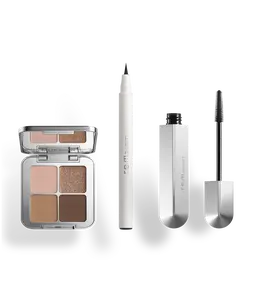 r.e.m. beauty by Ariana Grande ari's signature eye trio - sweet dreams eyeshadow quad, mascara and eyeliner marker, vegan makeup set
