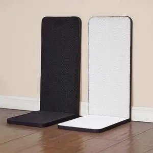 Paperpark L-Shaped Cat Scratching Board – Durable, Space-Saving Design | Black & White Color Options | Ideal for Cats Up to 20 Pounds