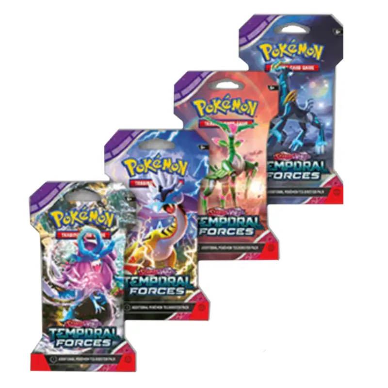 trick or treat pokemon cards 2024 list Pokemon TCG: Temporal Forces- Mini Portfolio – By The Board Games &  Entertainment main image 0