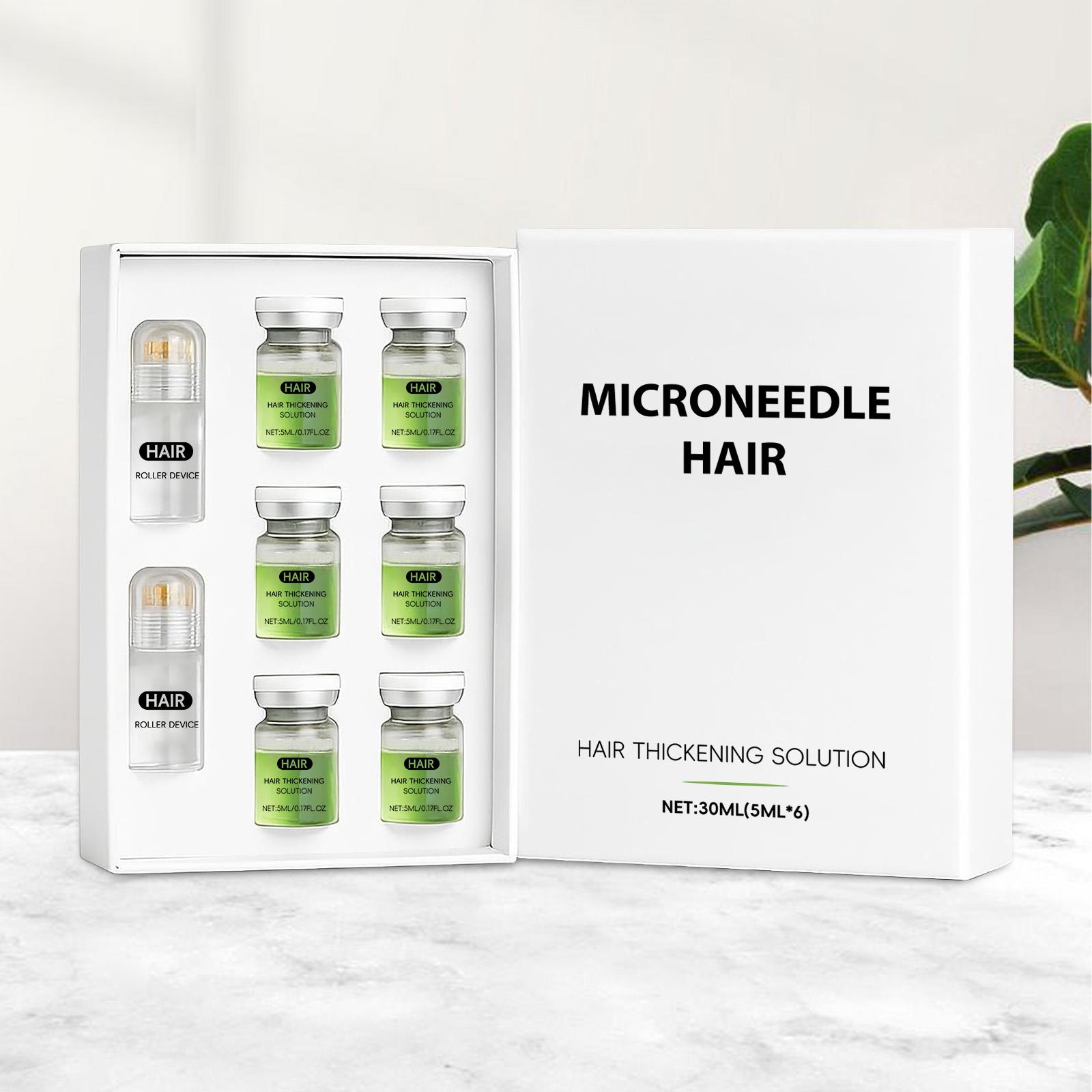 Hair Roller Essence Liquid, Daily Scalp Care, Hair Root Revival, Suitable for All Hair Types, Increases Shine, Promotes Dense Growth