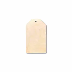 Unfinished Wood Price Tag Product Tag Silhouette - Craft- up to 46" DIY