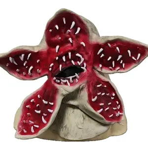 Man Eating Flower Mask Stranger Things Style Halloween Funny Cosplay Headgear Prop
