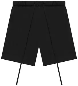 2022 Sweatshort All Black - Cotton Material for Comfort & Style - Versatile Black Color - Perfect for Casual Outings & Everyday Wear