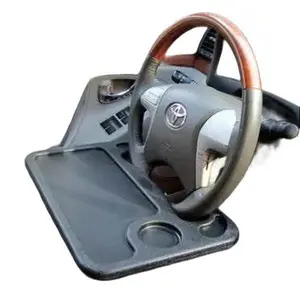 Multifunctional car desk computer desk - 425 * 285 * 25mm, Durable ABS Material, Available in Black, Gray, and Customizable Colors