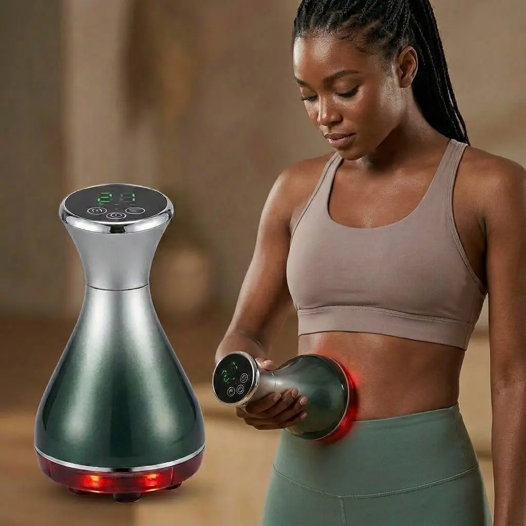 23 Contact Tips Portable Electric Warm Light Fitness Training Tool, 9 Adjustable Vibration Levels for Full-Body Daily Workout #HomeFitnessGear #PortableTrainingDevice #BodyWorkoutAccessory #Multi-ZoneTraining #DailyFitnessTool