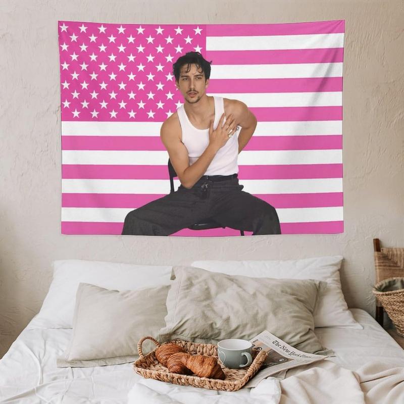 Tapestry Milo Star Manheim Funny Flag Tapestry Poster Wall Hanging Art Suitable for Room Bedroom Living Room Dormitory Wall Outdoor Garden Decoration Aesthetic Merch30 x40