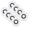 Microfiber Round Mop Heads 4/8 Pieces 6.29inch Spin Mop Replacement Refill Cleaning Accessories-NOT Suitable for All Styles