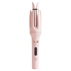 Automatic Hair Curling Iron,28mm Hair Curler, Negative Ion Automatic Hair Hair Curl Wand,4 Modes Temperatures Rotating Curling Iron for Women,Automatic Curling Stick Anti-Scald,Anti-Tangle Rotating,Easy to Use Hair,Women's Gifts Girlfriends Gifts