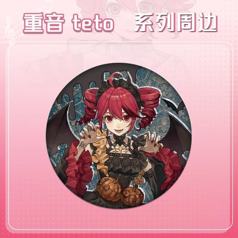Formula Server Kasane Teto Acrylic Stand Figure Project Virtual Idol Anime Keychains Cute Delicate Card Brooch Room Desk Decor