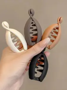 Comfortable High Ponytail Banana Clips Set, Elegant and Simple Design, Fashionable Hair Accessories for Daily Use, Parties, Commuting, Vacation, Ponytail Claw Clip