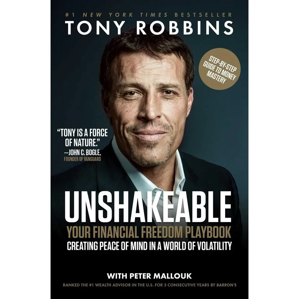 USED Book - Unshakeable: Your Financial Freedom Playbook by Robbins, Tony (Hardcover) - english