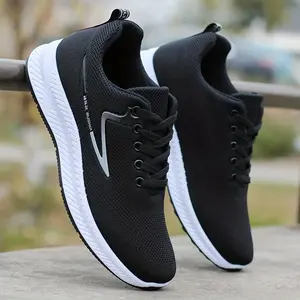 Men's Lace-Up Sneakers - Sports Shoes - Lightweight and Breathable - Running Basketball Workout Gym