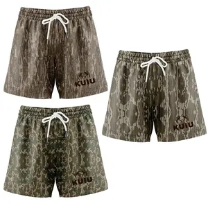 Kuiu Tactical Camo Shorts, Tactical Outdoor Wear, Woodland Camo, Gym Sport Shorts
