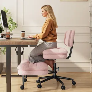 Raybee Cross Legged Office Chair, 360 Swivel Meditation Kneeling Chair with Wheels, ADHD Chair with Height Adjustable Seat for ADHD,Relaxation, Home Office Furniture Gift #TikTokShopStockUp #SummerVibes #MothersDayGift