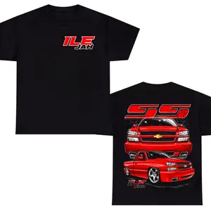 Chevrolet Silverado SS T-Shirt – Vintage Performance Truck Graphic Tee, Soft Cotton Blend Shirt, Street Racing Truck Culture Apparel for Men & Women, Chevy Truck Lover Gift