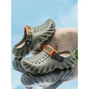 Men's Comfortable Breathable Clogs, Casual Non-Sandals All Seasons, Fashionable Shoes Indoor & Outdoor Wear
